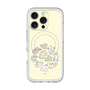 スリムプロテクションプレミアムケース with MagSafe［ こんにちは、いぬです - みんなそろって - ベージュ ］