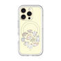 スリムプロテクションプレミアムケース with MagSafe［ こんにちは、いぬです - みんなそろって - ベージュ ］