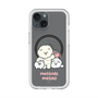 スリムプロテクションプレミアムケース with MagSafe［ もっさりもさお - みんないっしょ - クリア ］