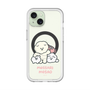 スリムプロテクションプレミアムケース with MagSafe［ もっさりもさお - みんないっしょ - クリア ］
