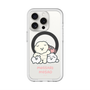 スリムプロテクションプレミアムケース with MagSafe［ もっさりもさお - みんないっしょ - クリア ］