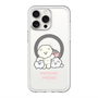 スリムプロテクションプレミアムケース with MagSafe［ もっさりもさお - みんないっしょ - クリア ］