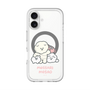 スリムプロテクションプレミアムケース with MagSafe［ もっさりもさお - みんないっしょ - クリア ］