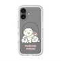 スリムプロテクションプレミアムケース with MagSafe［ もっさりもさお - みんないっしょ - クリア ］