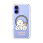 スリムプロテクションプレミアムケース with MagSafe［ もっさりもさお - みんないっしょ - クリア ］