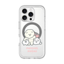スリムプロテクションプレミアムケース with MagSafe［ もっさりもさお - みんないっしょ - クリア ］