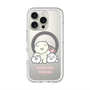 スリムプロテクションプレミアムケース with MagSafe［ もっさりもさお - みんないっしょ - クリア ］