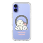スリムプロテクションプレミアムケース with MagSafe［ もっさりもさお - みんないっしょ - クリア ］