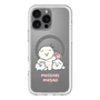 スリムプロテクションプレミアムケース with MagSafe［ もっさりもさお - みんないっしょ - クリア ］