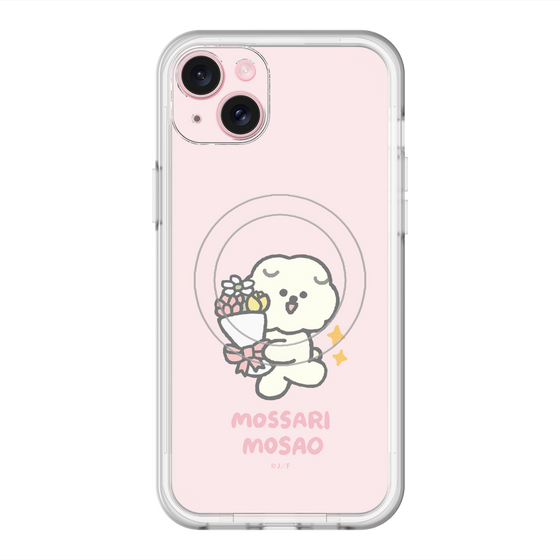 スリムプロテクションプレミアムケース with MagSafe［ もっさりもさお - お祝いもさ ］