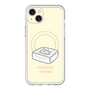 スリムプロテクションプレミアムケース with MagSafe［ もっさりもさお - おとうふマットレス ］
