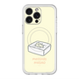 スリムプロテクションプレミアムケース with MagSafe［ もっさりもさお - おとうふマットレス ］