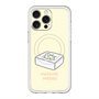 スリムプロテクションプレミアムケース with MagSafe［ もっさりもさお - おとうふマットレス ］