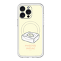 スリムプロテクションプレミアムケース with MagSafe［ もっさりもさお - おとうふマットレス ］