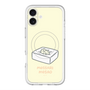 スリムプロテクションプレミアムケース with MagSafe［ もっさりもさお - おとうふマットレス ］