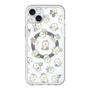 スリムプロテクションプレミアムケース with MagSafe［ もっさりもさお - もさおがいっぱい - クリア ］