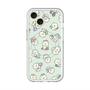 スリムプロテクションプレミアムケース with MagSafe［ もっさりもさお - もさおがいっぱい - グリーン ］