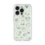 スリムプロテクションプレミアムケース with MagSafe［ もっさりもさお - もさおがいっぱい - グリーン ］