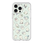スリムプロテクションプレミアムケース with MagSafe［ もっさりもさお - もさおがいっぱい - グリーン ］