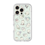 スリムプロテクションプレミアムケース with MagSafe［ もっさりもさお - もさおがいっぱい - グリーン ］