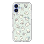 スリムプロテクションプレミアムケース with MagSafe［ もっさりもさお - もさおがいっぱい - グリーン ］