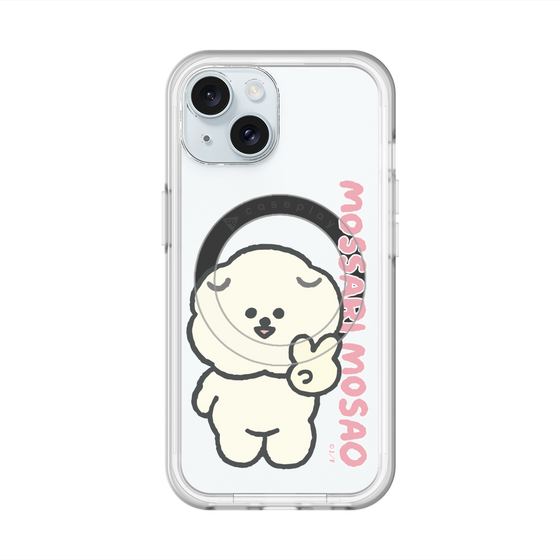 スリムプロテクションプレミアムケース with MagSafe［ もっさりもさお - ピスもさ ］