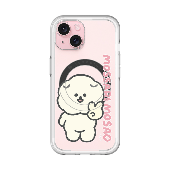 スリムプロテクションプレミアムケース with MagSafe［ もっさりもさお - ピスもさ ］