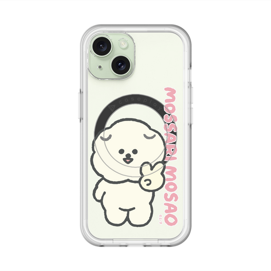 スリムプロテクションプレミアムケース with MagSafe［ もっさりもさお - ピスもさ ］