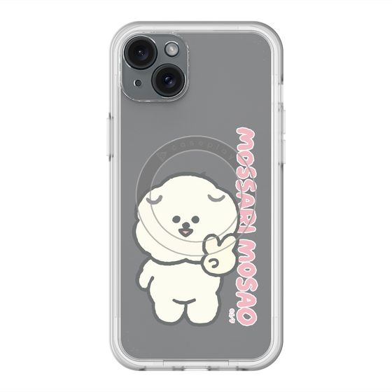 スリムプロテクションプレミアムケース with MagSafe［ もっさりもさお - ピスもさ ］