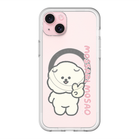 スリムプロテクションプレミアムケース with MagSafe［ もっさりもさお - ピスもさ ］