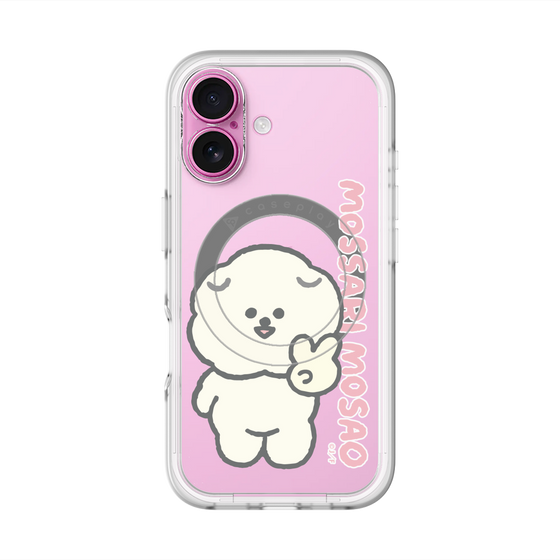 スリムプロテクションプレミアムケース with MagSafe［ もっさりもさお - ピスもさ ］
