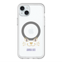 スリムプロテクションプレミアムケース with MagSafe［ ANNA SUI - フェイス - クリア ］
