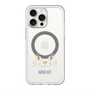 スリムプロテクションプレミアムケース with MagSafe［ ANNA SUI - フェイス - クリア ］