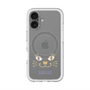スリムプロテクションプレミアムケース with MagSafe［ ANNA SUI - フェイス - クリア ］