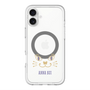 スリムプロテクションプレミアムケース with MagSafe［ ANNA SUI - フェイス - クリア ］