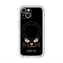 スリムプロテクションプレミアムケース with MagSafe［ ANNA SUI - フェイス - ブラック ］