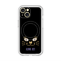 スリムプロテクションプレミアムケース with MagSafe［ ANNA SUI - フェイス - ブラック ］