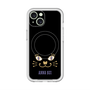 スリムプロテクションプレミアムケース with MagSafe［ ANNA SUI - フェイス - ブラック ］