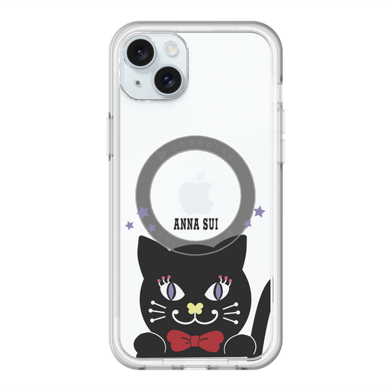 スリムプロテクションプレミアムケース with MagSafe［ ANNA SUI - TITIとスター - クリア ］
