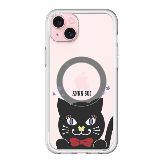 スリムプロテクションプレミアムケース with MagSafe［ ANNA SUI - TITIとスター - クリア ］