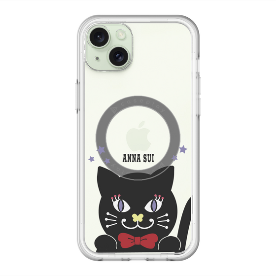 スリムプロテクションプレミアムケース with MagSafe［ ANNA SUI - TITIとスター - クリア ］