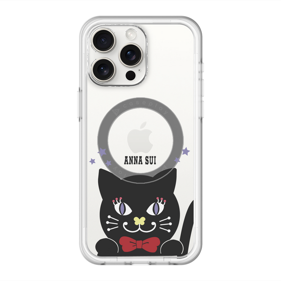 スリムプロテクションプレミアムケース with MagSafe［ ANNA SUI - TITIとスター - クリア ］