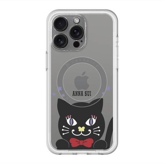 スリムプロテクションプレミアムケース with MagSafe［ ANNA SUI - TITIとスター - クリア ］