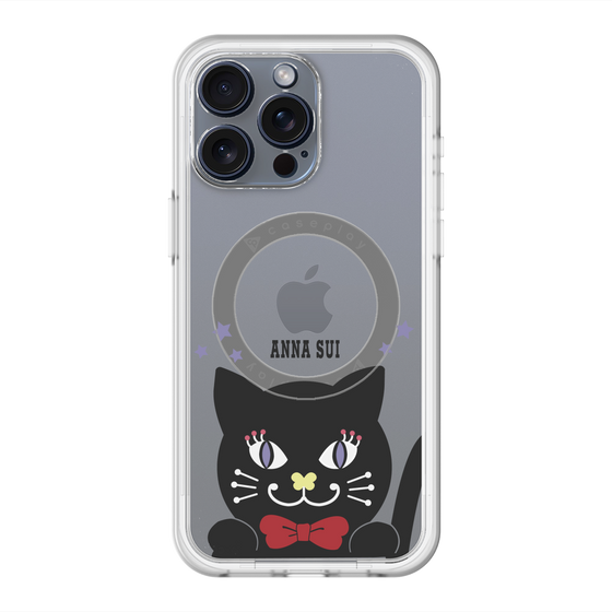 スリムプロテクションプレミアムケース with MagSafe［ ANNA SUI - TITIとスター - クリア ］