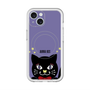 スリムプロテクションプレミアムケース with MagSafe［ ANNA SUI - TITIとスター - パープル ］