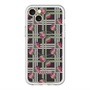 スリムプロテクションプレミアムケース with MagSafe［ ANNA SUI - クローバーフラワー ］