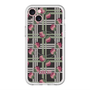 スリムプロテクションプレミアムケース with MagSafe［ ANNA SUI - クローバーフラワー ］