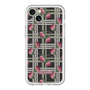 スリムプロテクションプレミアムケース with MagSafe［ ANNA SUI - クローバーフラワー ］
