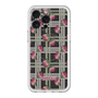 スリムプロテクションプレミアムケース with MagSafe［ ANNA SUI - クローバーフラワー ］