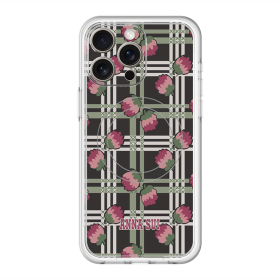 スリムプロテクションプレミアムケース with MagSafe［ ANNA SUI - クローバーフラワー ］
